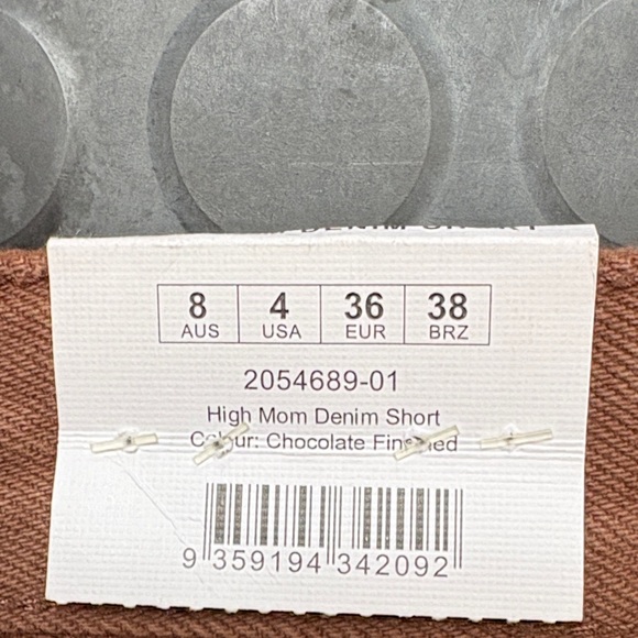 Cotton On Brown Jean Shorts for Women - Picture 2 of 5